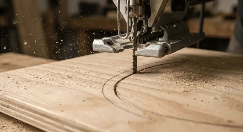 Cut Curves with a Jig Saw
