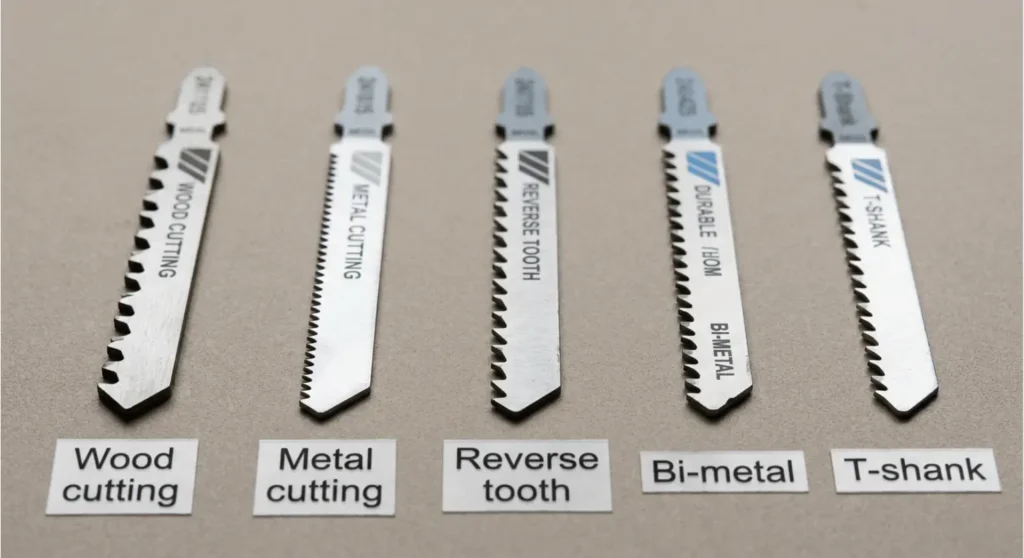 Different types of jig saw blades