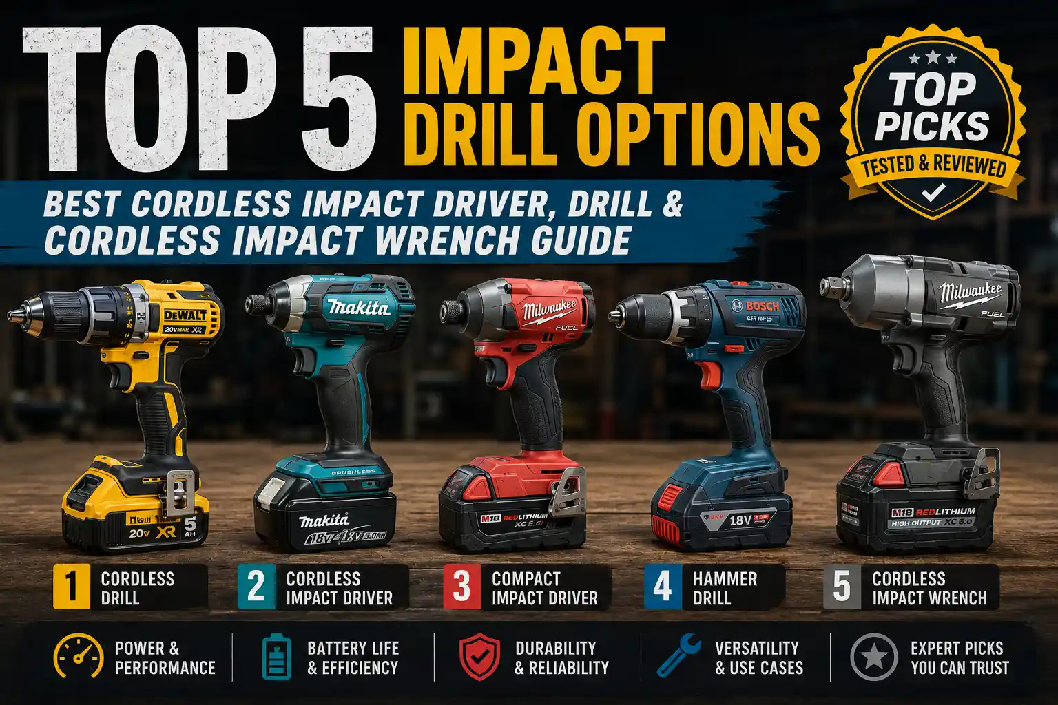 Top 5 Impact Drill